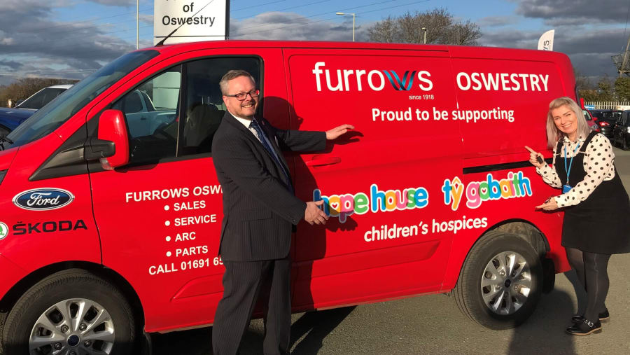 Hospice team on the road thanks to Furrows!