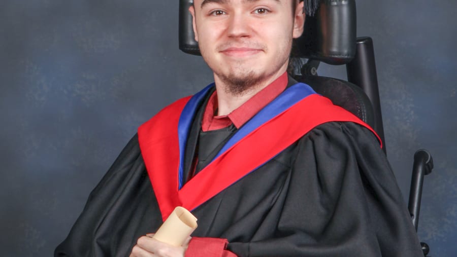 Adam's Graduation is an Inspiration to Staff and Children at Hope House